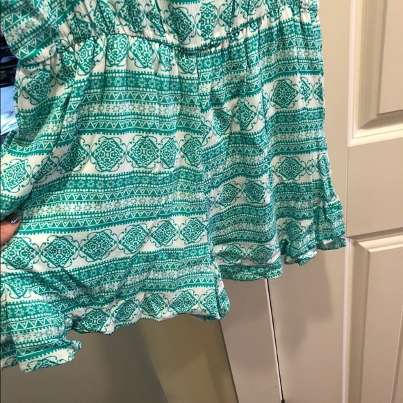 Teal patterned romper - Picture 4 of 5